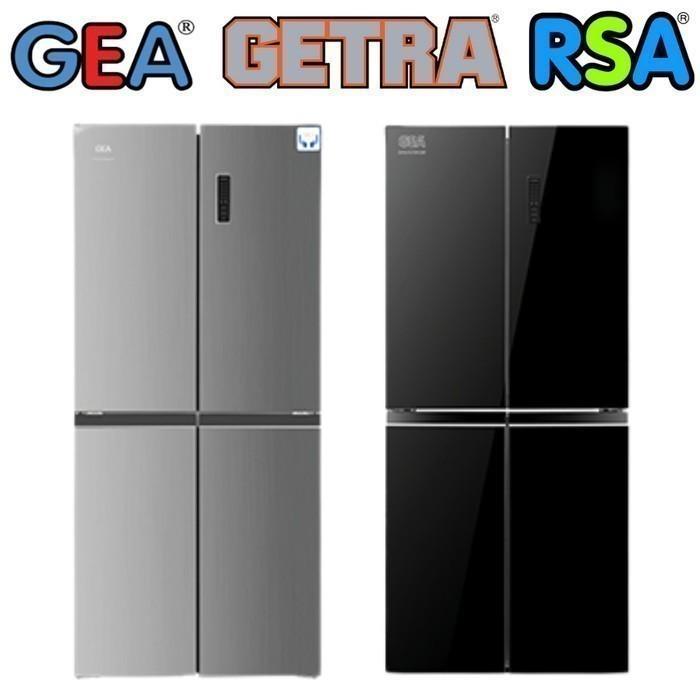 Kulkas Gea G4D-404 Kulkas 4 Pintu Side By Side Murah G4D-404