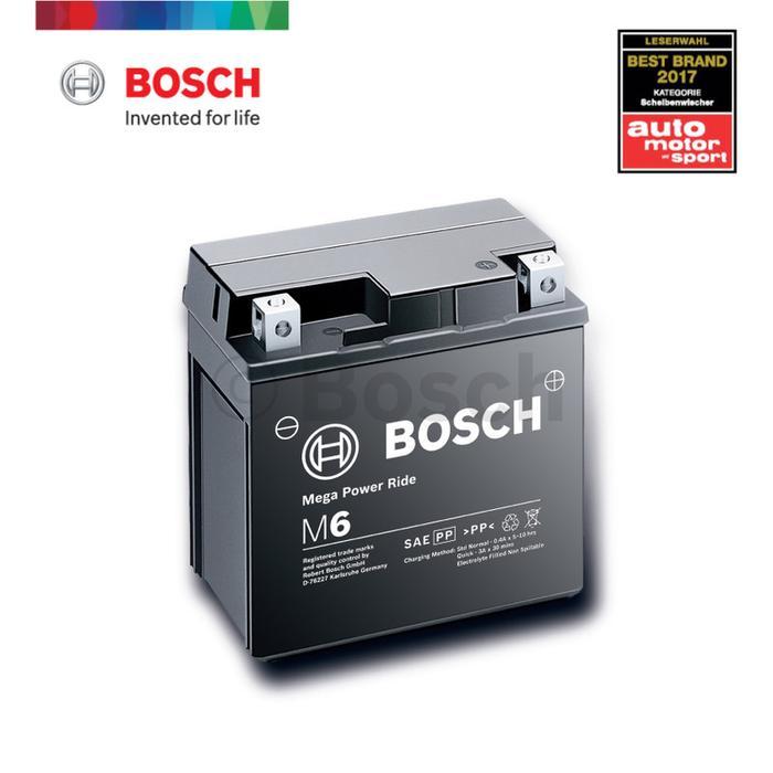 Aki Motor Yamaha Aerox 155 Bosch Rbtz-6V