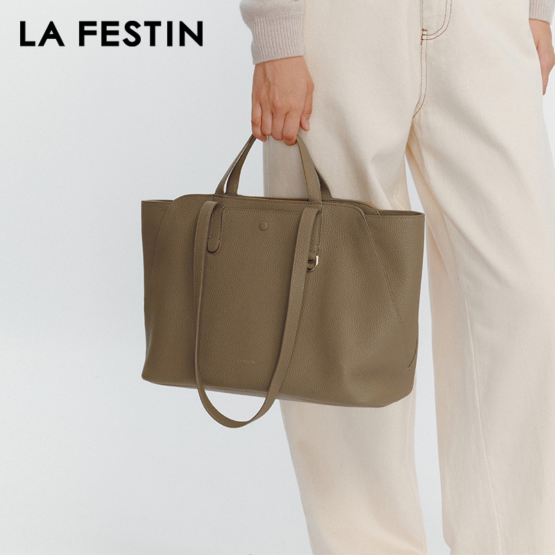 LA FESTIN Original Brand Tote Bags 2025 New Women's bag Fashion Shoulder Bag Large Capacity Bag Lady