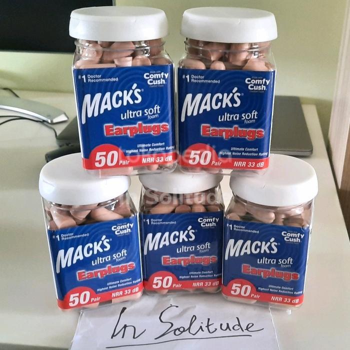 v4tt- Mack'S Ultra Soft Foam Earplug 50 Pair Macks
