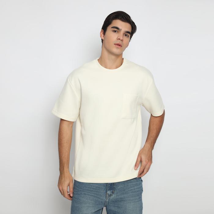 TERMURAH LAB - Molecule Oversize Tee Vol 3 - Light Khaki READY STOCK