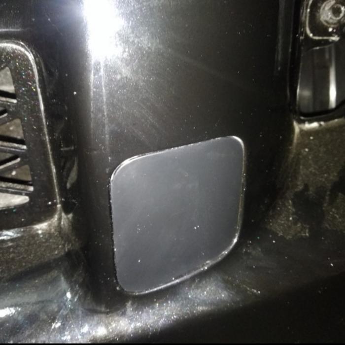 Baru Tutup Cover Derek Towing Bemper Depan Avanza Xenia Vvti 2006-2011 Ori Berquality