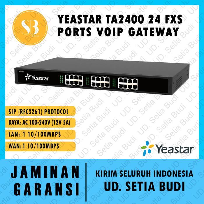 Yeastar TA2400 24 FXS Ports VoIP Gateway