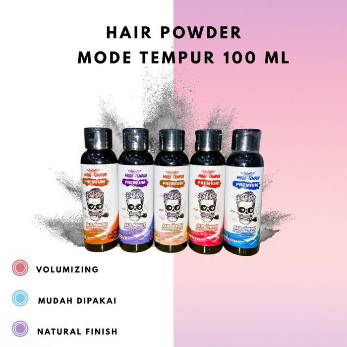 jl9e- Mg 100Ml Mode Tempur Hair Powder Pomade Tabur Hairstyle & Volumizing