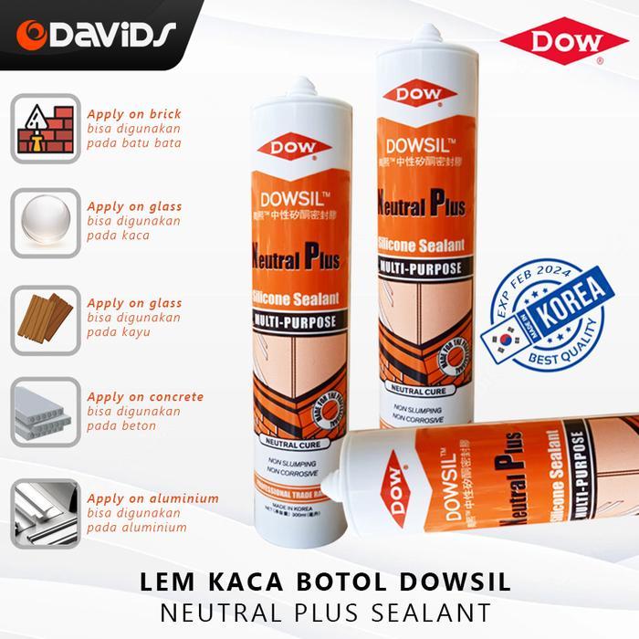 Premium Lem Kaca Akuarium Sealant Aquarium Sealent Silent Mobil Dowsil Netral Original