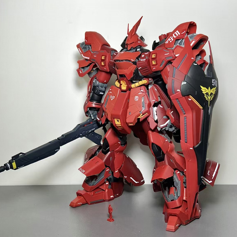 DABAN 6631 MG 1/100 Msn-04 Sazabi Ver Ka Assembly Model Kits Plastic Skeleton Anime Action Figure
