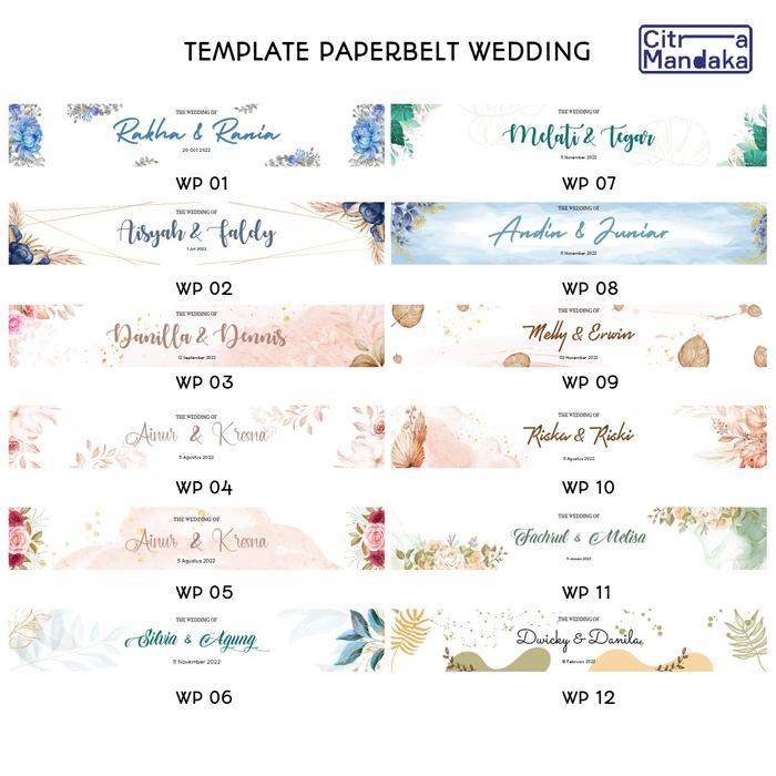 Paper Belt Custom Label Box Sleeve Wedding Hampers Souvenir