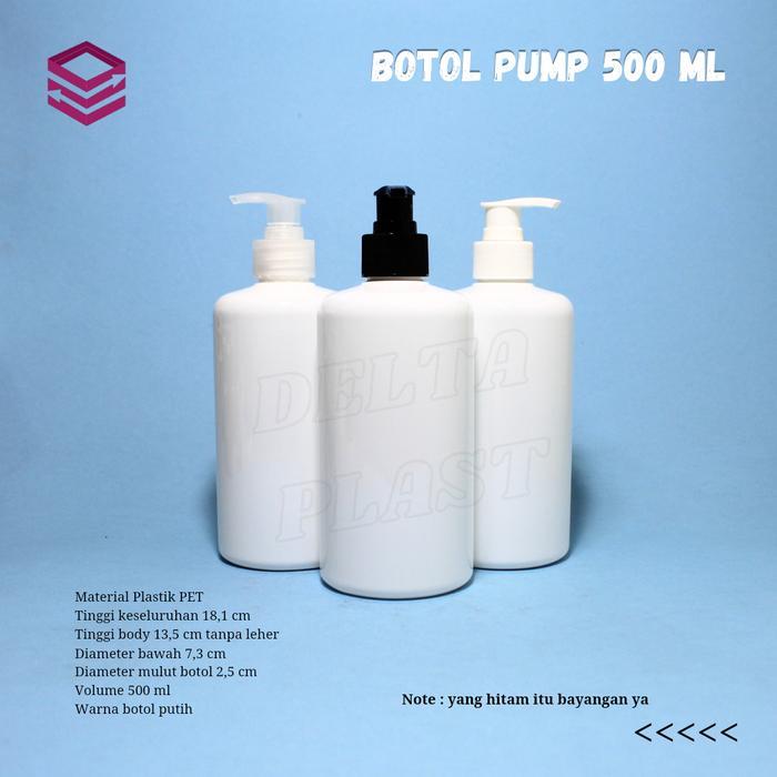 NEW!! botol hand soap 500 ml / botol pump 500ml