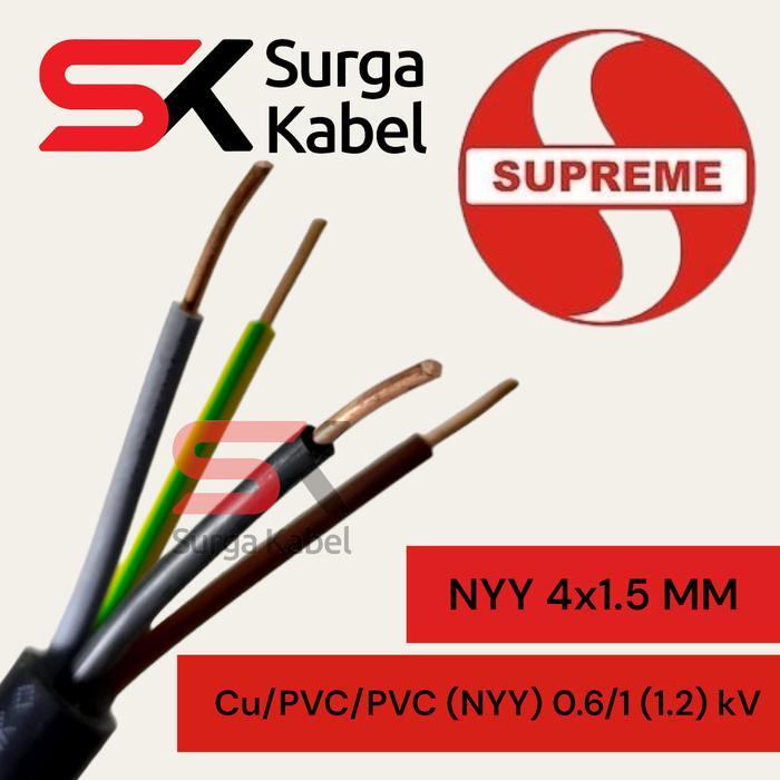 SPECIAL NYY 4x1.5 mm SUPREME / NYY 4 x 1.5 mm SUPREME / KABEL TUFUR / ENGKEL