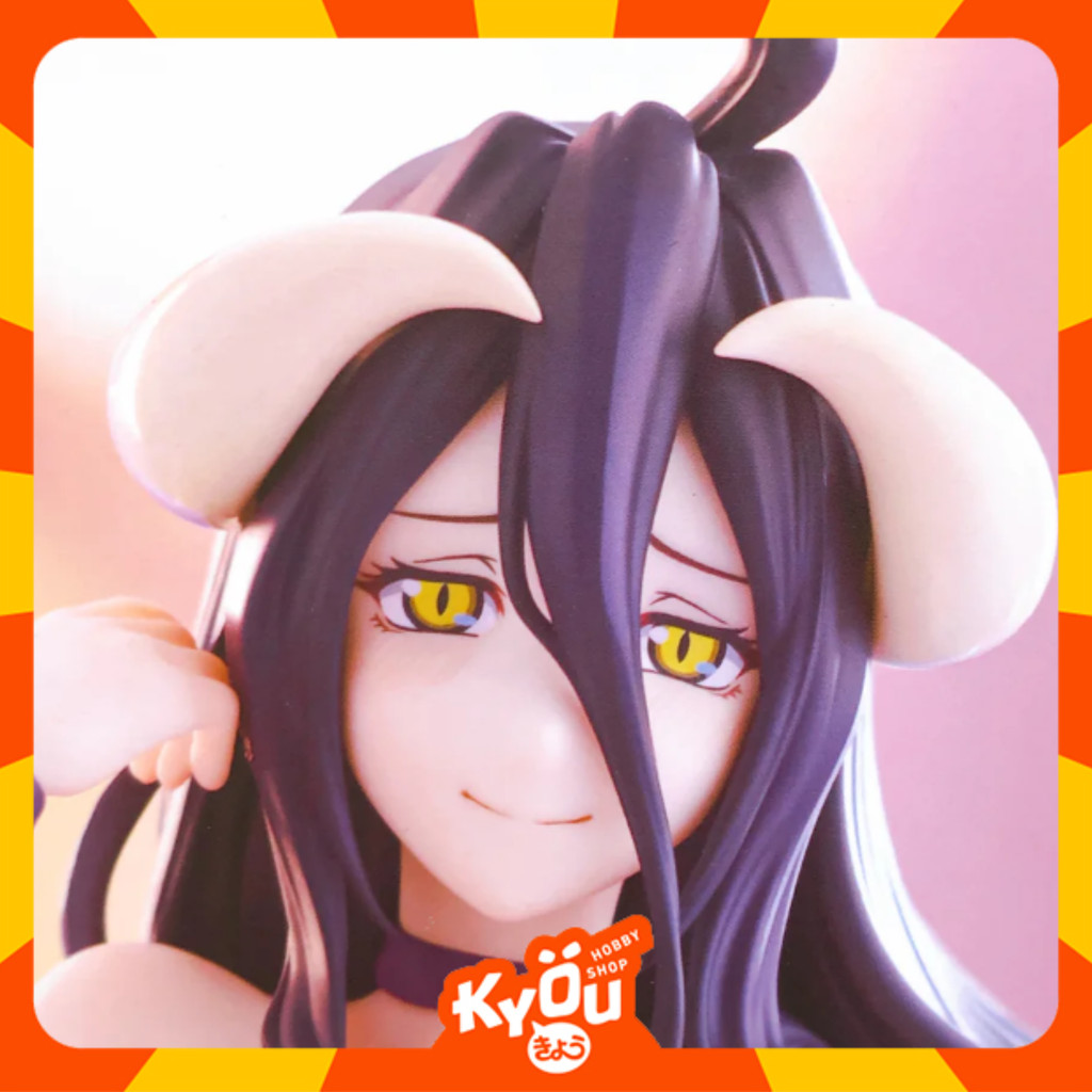 Bicute Ribbons Figure Albedo - OVERLORD (26cm)