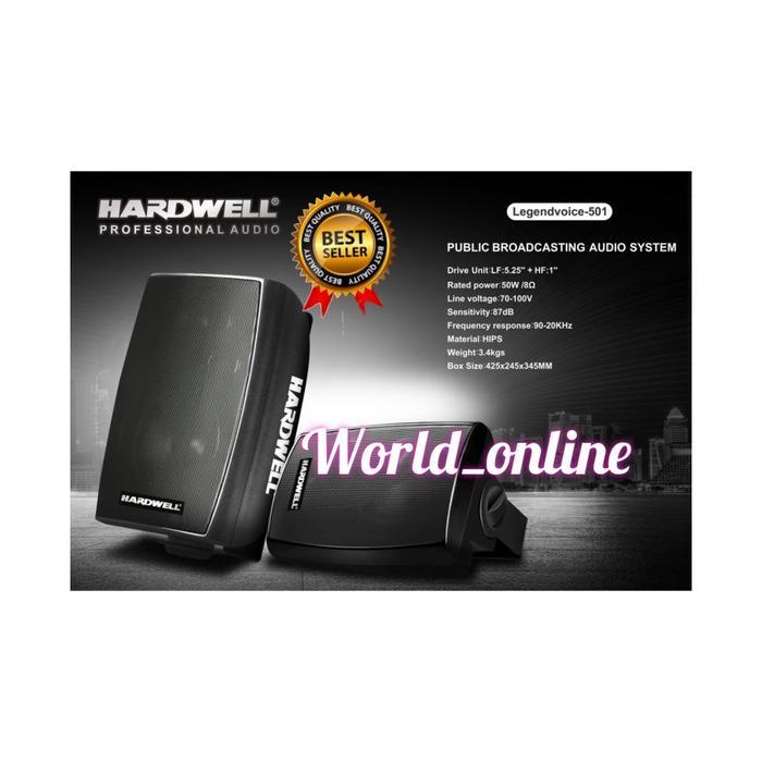 Speaker Pasif Legendvoice 501 Original Hardwell Legend Voice 501 Ori