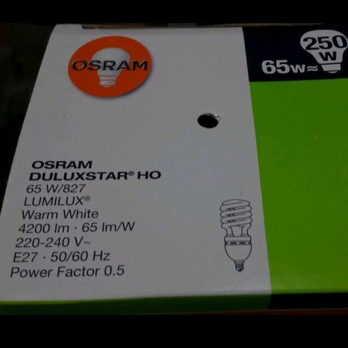 DISKON OSRAM SPIRAL 65 WATT /LAMPU 65 WATT /OSRAM TWIST 65 WATT / TORNADO 65