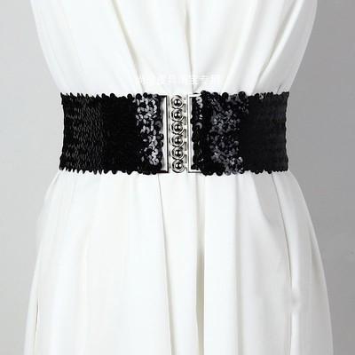 Ikat Pinggang Elastis Wanita Gemerlap Belt Payet Ikat Pinggang Wanita Belt Payet Belt Dress
