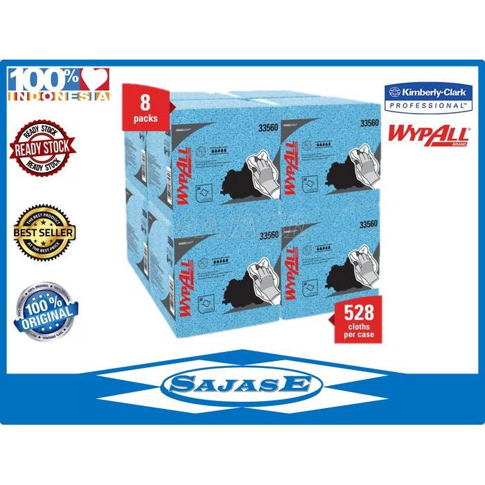 Kimtech Blue Kimtex Prep* 33560A Kimtex Wipes Harga 1 Pack 66 Lembar