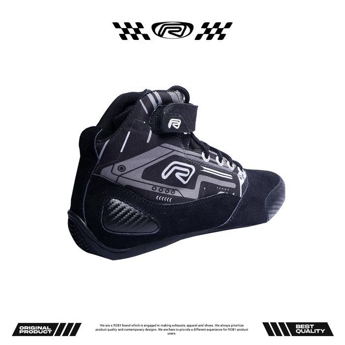 Sepatu Drag Rob1 Black Machine