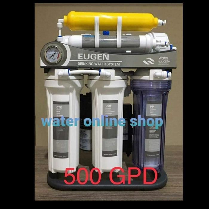PROMO MESIN RO EUGEN 500 GPD / RESERVE OSMOSIS 6 STEP EUGEN 500 GPD
