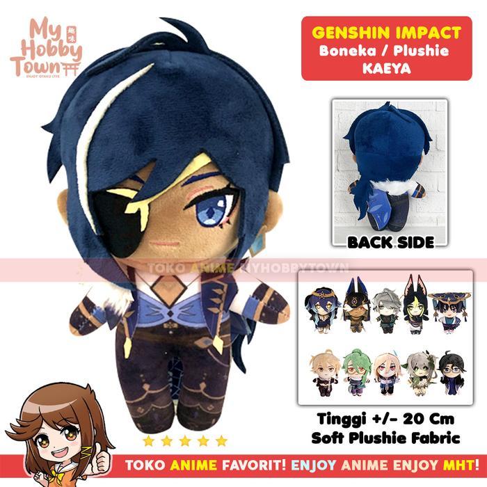 DISKON Boneka Anime Game Karakter Genshin Impact Kaeya Alberich Mondstadt Plushie Doll