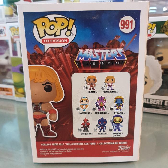 FUNKO POP MASTER OF THE UNIVERSE HE-MAN HE MAN WITH SWORD