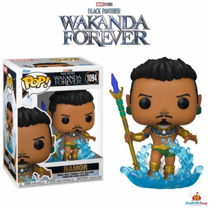 ORIGINAL FUNKO POP MARVEL BLACK PANTHER WAKANDA FOREVER - NAMOR #1094