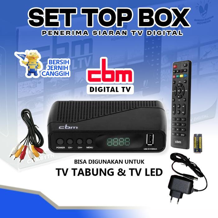 NEW STB TV Digital Termurah DVB-T2 Decoder Receiver Set Top Box TV Premium Support Semua TV