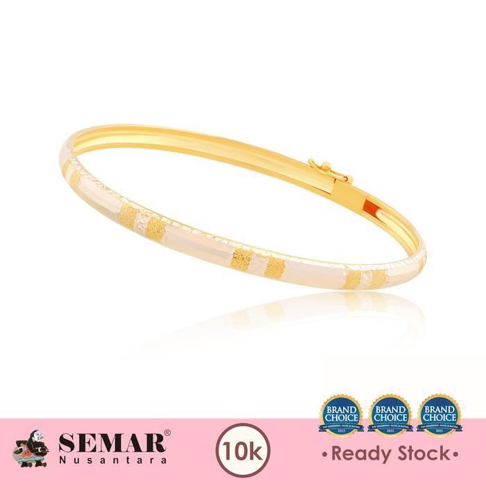 Gelang Emas Classic Velosa Bangle Gold 10K Semar Nusantara