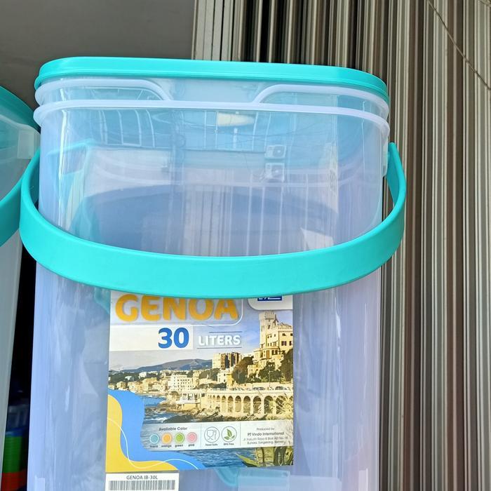 aquarium es buah toples gayung 30 liter Genoa 30 liter