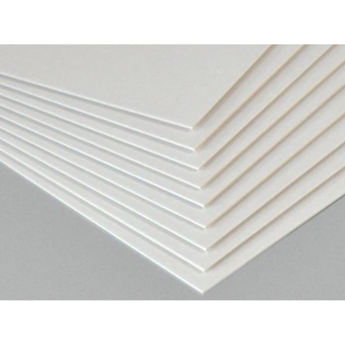 SALE Kertas beermat birmet board putih kertas maket 1,6mm ukuran A4