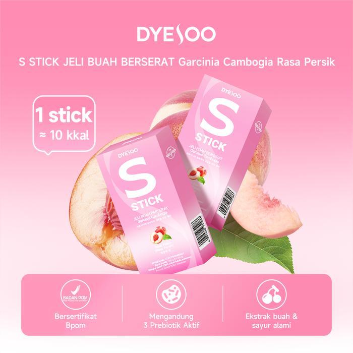 BARU [EKA'S FAVOURITE] DyesooS STICK Jeli Rasa Apel Hijau Bluberi Persik- Bersertifikat HALAL