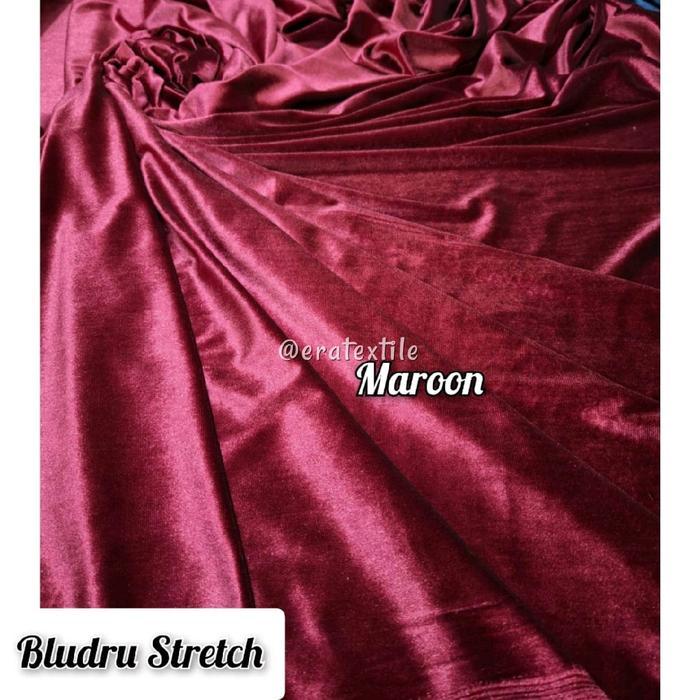Kain Bludru Stretch Tebal Mewah / Kain Bludru Velvet / Kain Beludru Velvet Premium / Kain Bludru