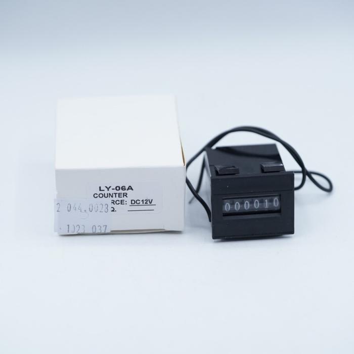 READY DC 12V 6 digit counter digital counter mechanical