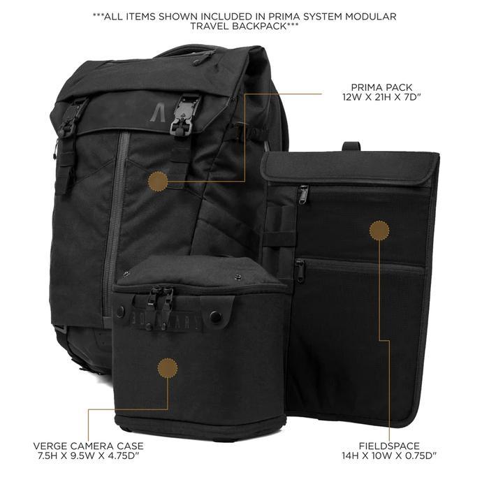 Boundary Supply Primary System ( Backpack + Laptop Sleeve + Cam Case )