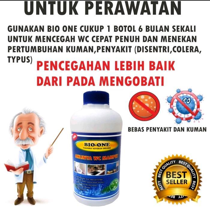 READYY BIO ONE ( PAKET ISI 2 ) OBAT WC ORGANIK TANPA SEDOT