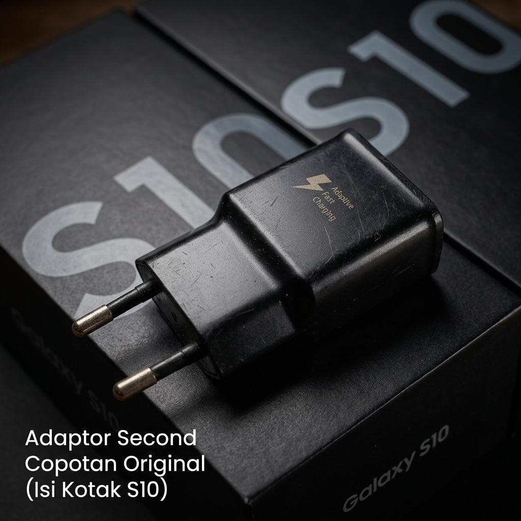 Original Charger Samsung EP-TA20EBE Ori Second AFC 15W 9V 1.67A Fast Charging Galaxy S10 Kepala Char