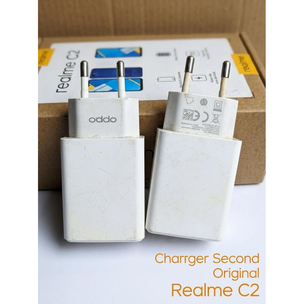 Batok Cas Oppo OP52CAED Second Original Bekas 5V2A 10W Cocok Untuk Realme C2 Cas Stabil Aman