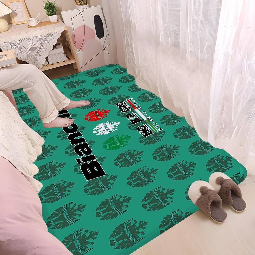 Bianchi Bike Floor Carpet Nordic Style Home Doormat Bathroom-Toilet Mats Bedroom Hotel Decor Mat