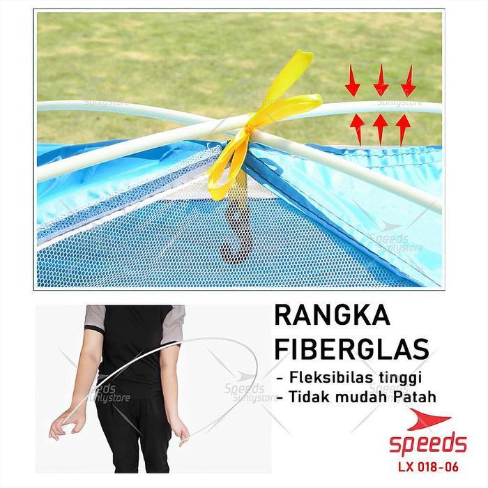 TERLARIS SPEEDS Tenda Camping Lipat Tenda Gunung Kapasitas 2 Orang Tenda Otomatis Outdoor & Indoor