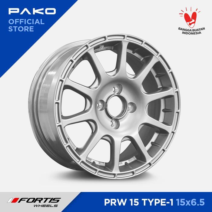 READYY Velg Mobil Fortis Wheels PRW Type 1 Rally Ring 15 - Pako Wheels
