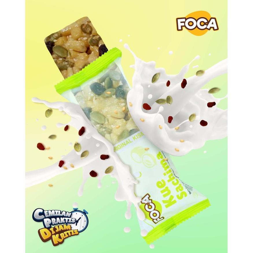 NEW Foca Kue Sachima ORIGINAL KISMIS Halal - Camilan Keluarga Manis Lembut/ Jajan Viral/ Snack