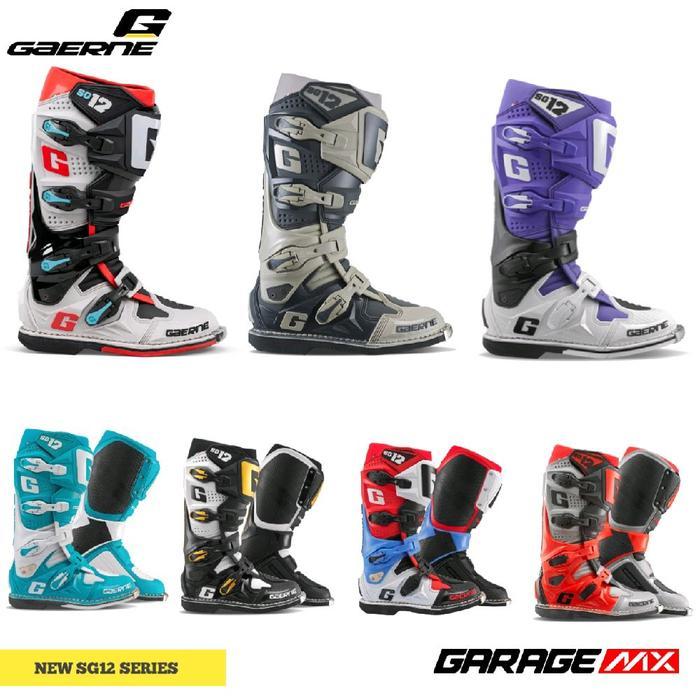 BOOT GAERNE SG12 NEW.SEPATU GAERNE SG 12.SEPATU CROSS GAERNE.GAERNE