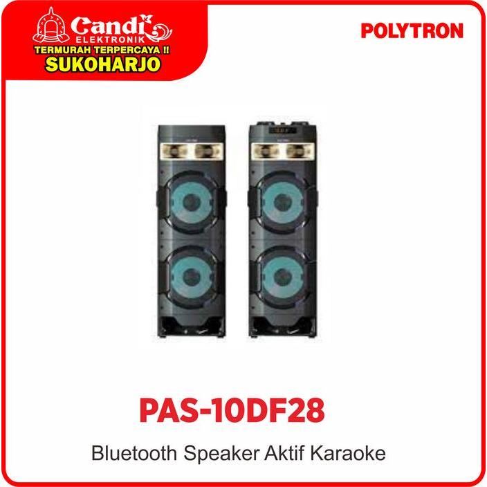 speaker Aktif Polytron PAS-10DF28 pas10dF28 speaker bluetooth karaoke pas 10d28