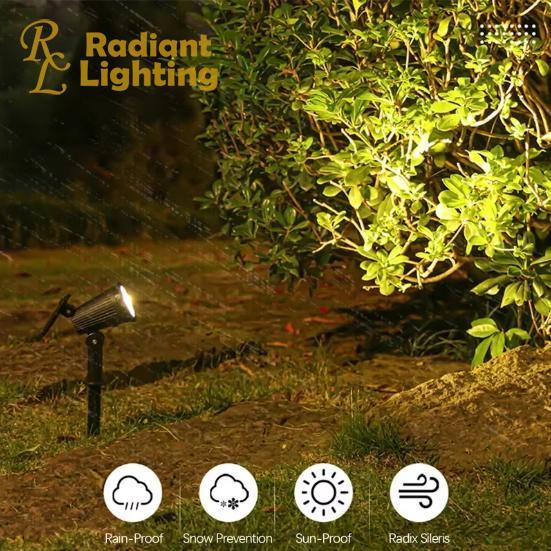 Lampu Sorot Taman Solar Tenaga Surya / Lampu Teras