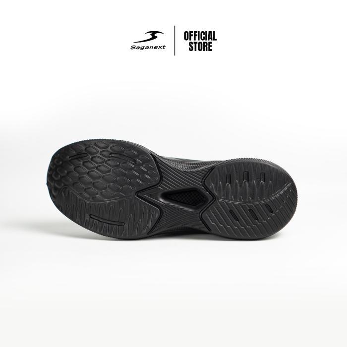 Diskon Sepatu Sekolah Saganext Phoenix Hitam Polos Kerja Black Pria Wanita Original