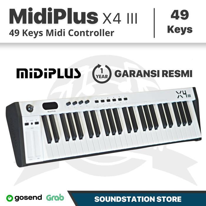 MIDI CONTROLLER 49 KEYS MIDIPLUS X4 III SERIES