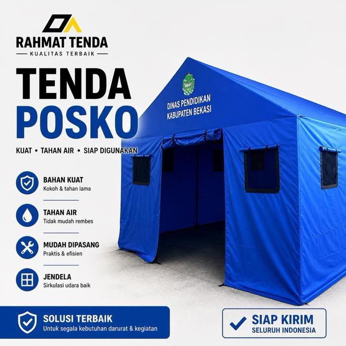 new Tenda Posko Bpbd Tenda Darurat Uk 3M x 4M