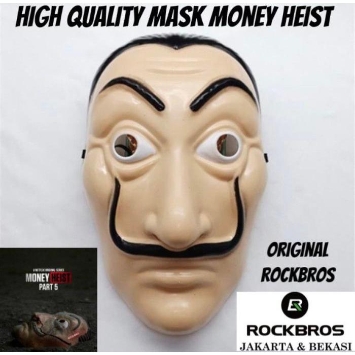 Topeng Money Heist Mask Korea Joint Economic Area Premium Quality New