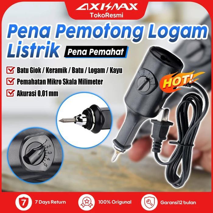 Mesin Ukir Listrik ElectricCarving Engraving Pen Pulpen Ukir ListrikAlat Grafir Serbaguna untuk Kayu