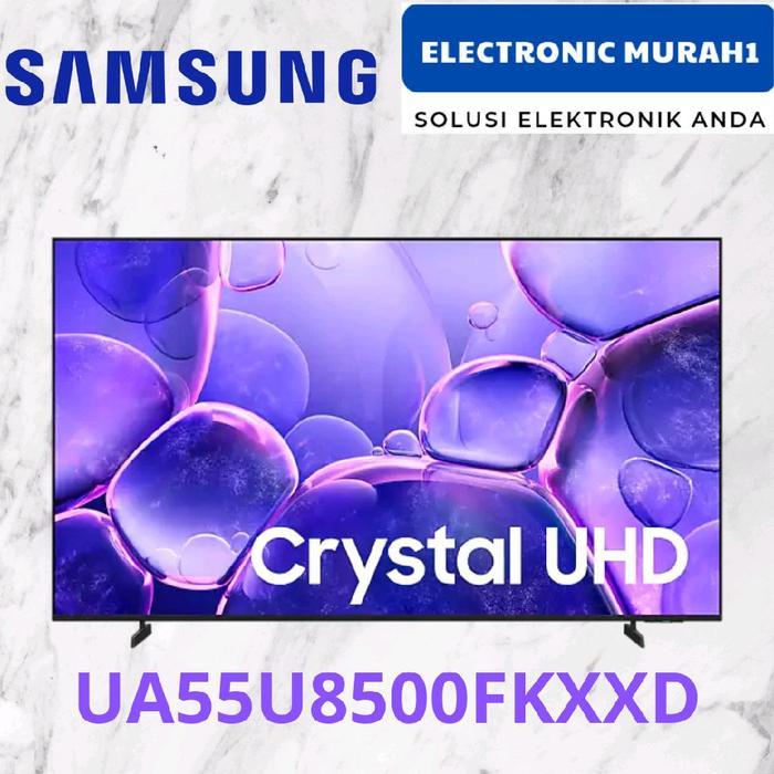 SAMSUNG Crystal UHD 55INCH U8500F 4K Smart TV 2025 UA55U8500FKXXD Solar remote