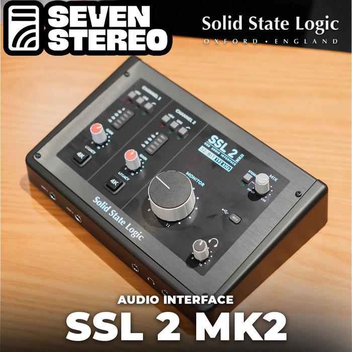 Solid State Logic Ssl Ssl2 - Usb Audio Interface Soundcard Ssl2 Mk2