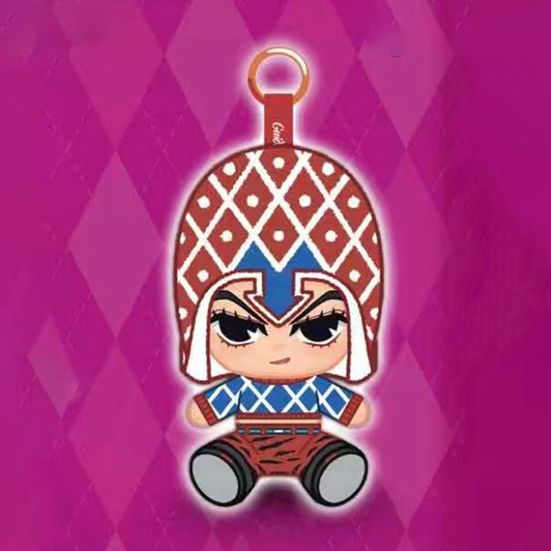 EAKI JOJO's Bizarre Adventure Golden Wind Adventure Trial Vinyl Plush Keychain Blind Box Collect