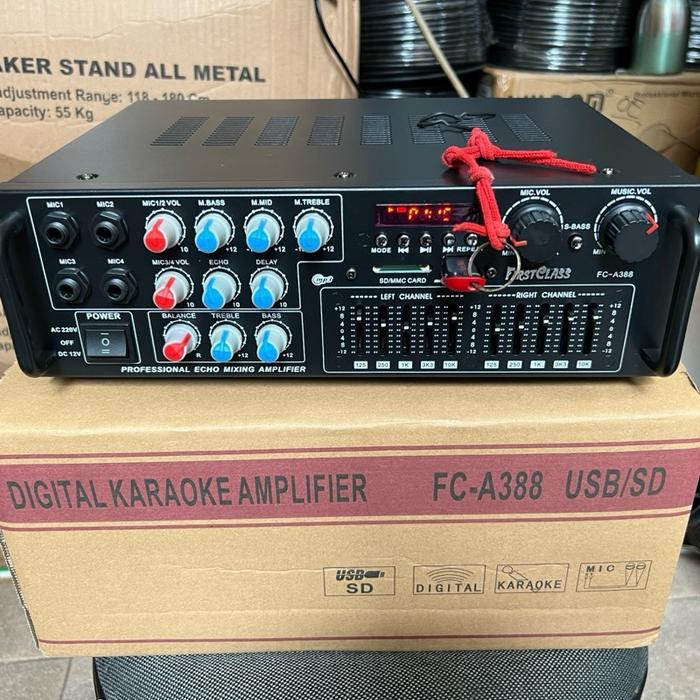 AMPLI FIRSTCLASS FC A388 AMPLIFIER FIRSTCLASS FC A 388 USB SD
